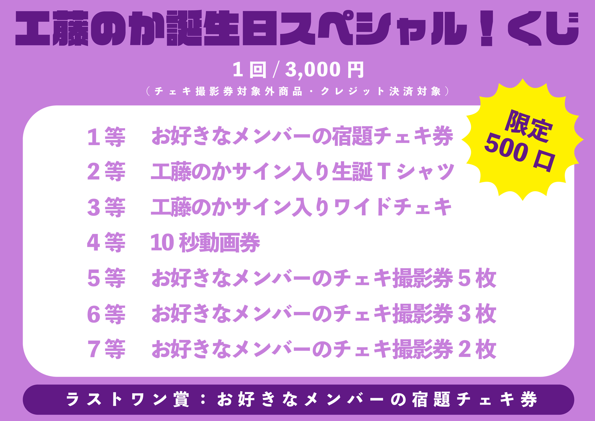 ライブ情報】『Appare!単独ライブ 〜工藤のか誕生日スペシャル