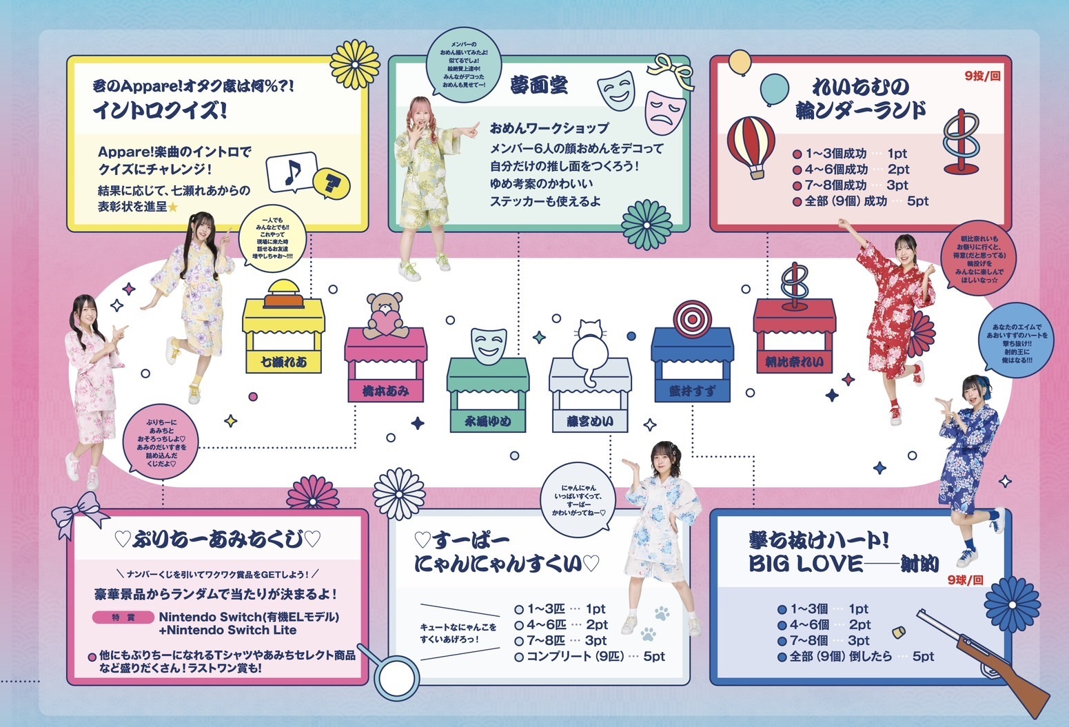 ライブ詳細】2025/7/9(水)『 Appare!9周年ワンマンライブ〜9年目の