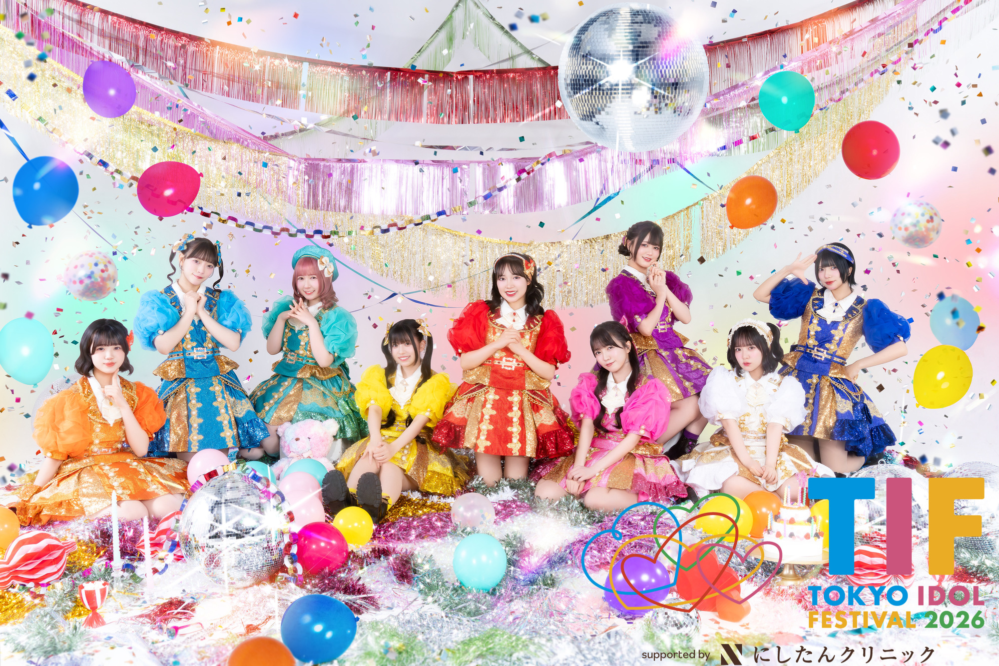 TOKYO IDOL FESTIVAL 2026 supported by にしたんクリニック